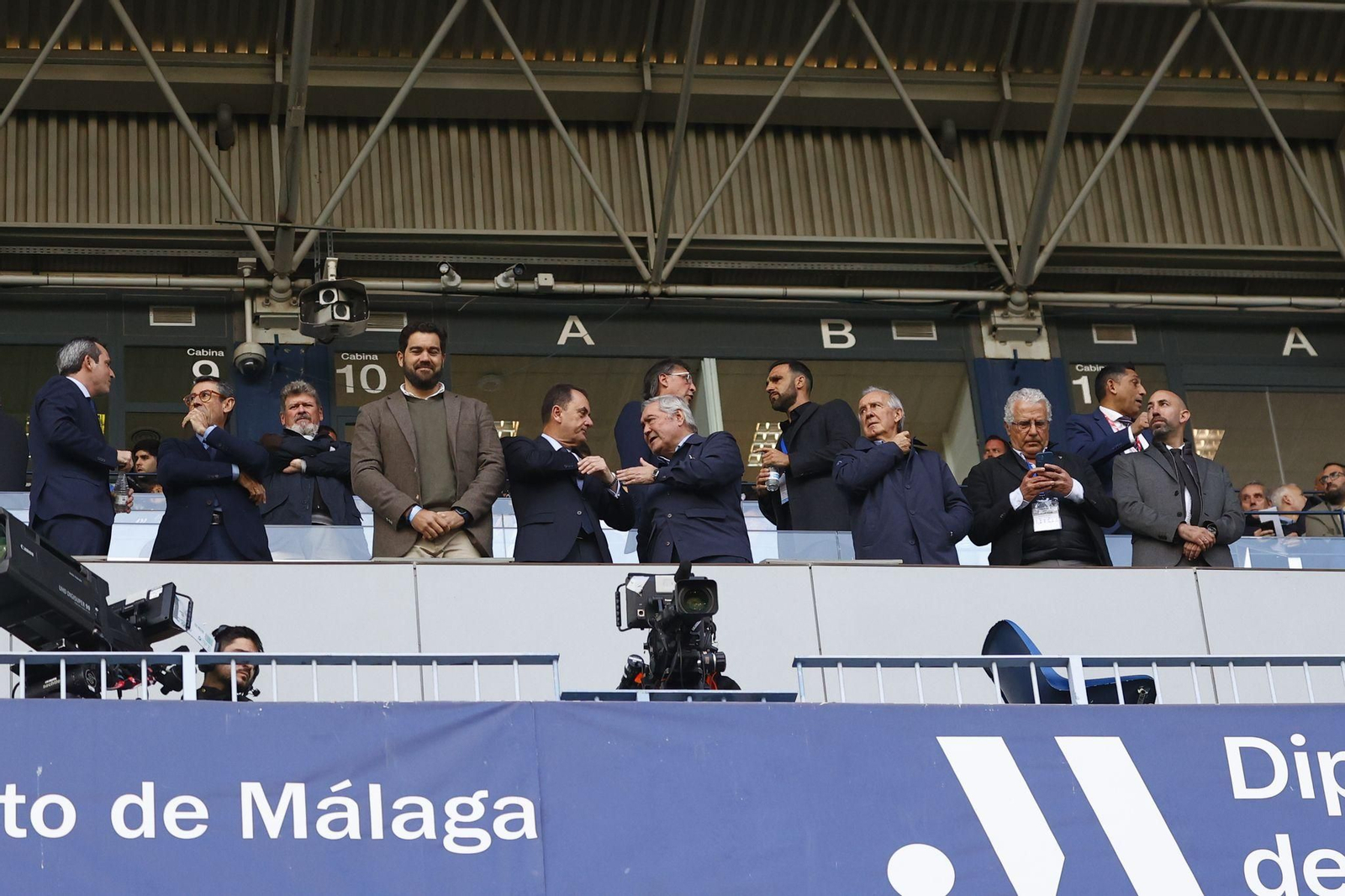 El Málaga CF-Racing de Ferrol, en fotos