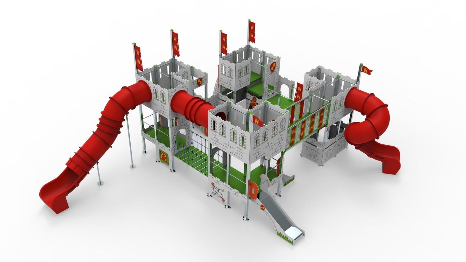 Un supercastillo infantil para Castellar: así será el nuevo parque de la Plaza Andalucía.