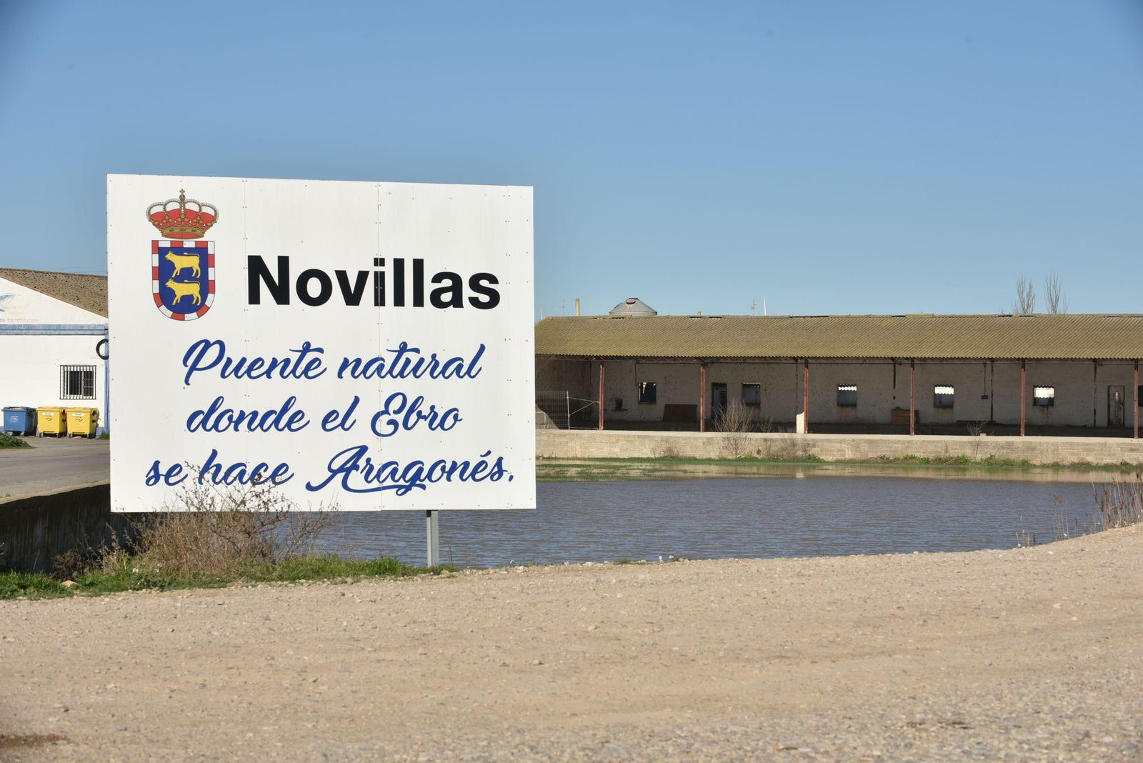 Imágenes de la crecida del río Ebro a su paso por Zaragoza