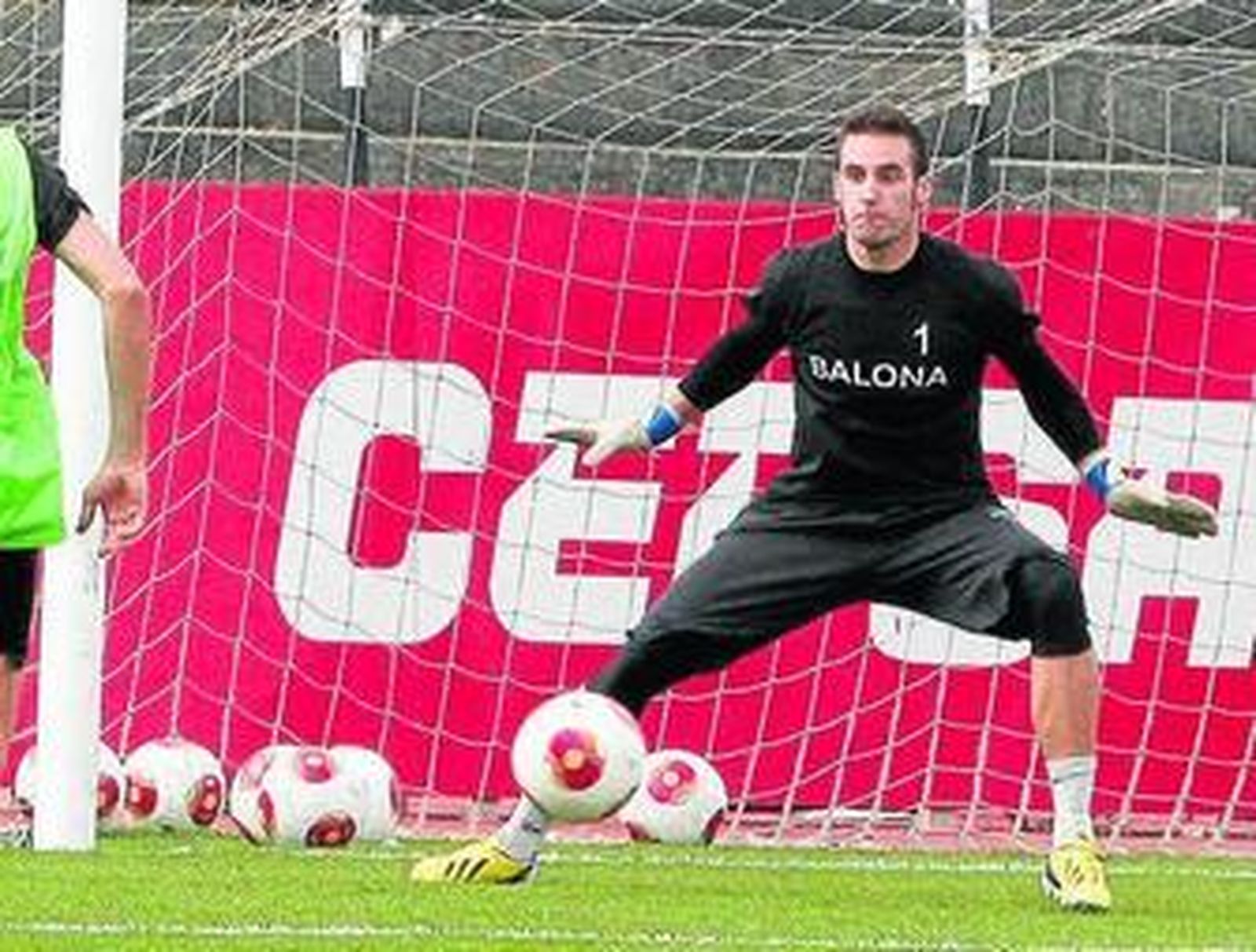 Lolo Soler, en un entrenamiento reciente.