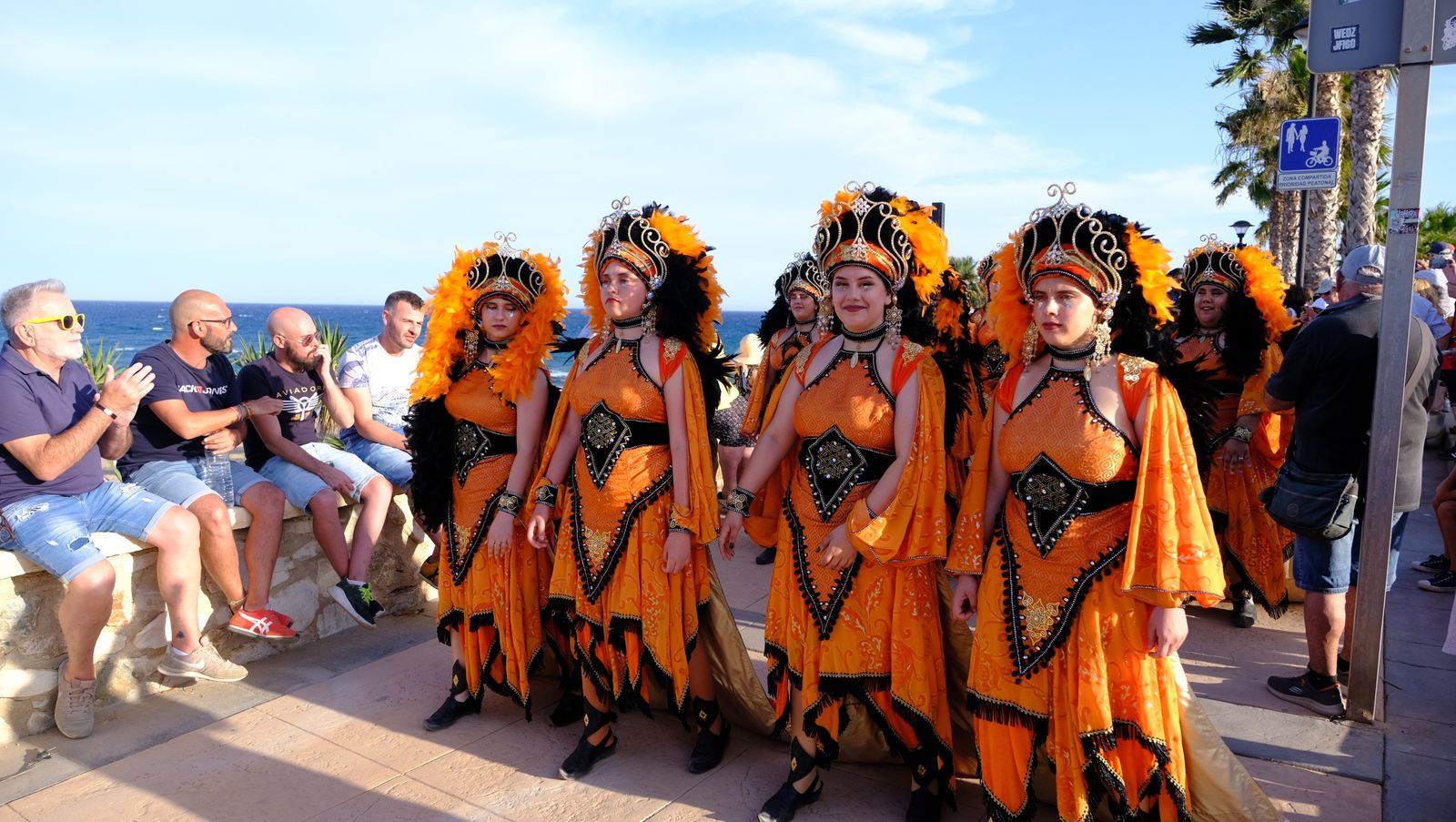 Moros y Cristianos de Mojácar en la Playa del Lance, en imágenes