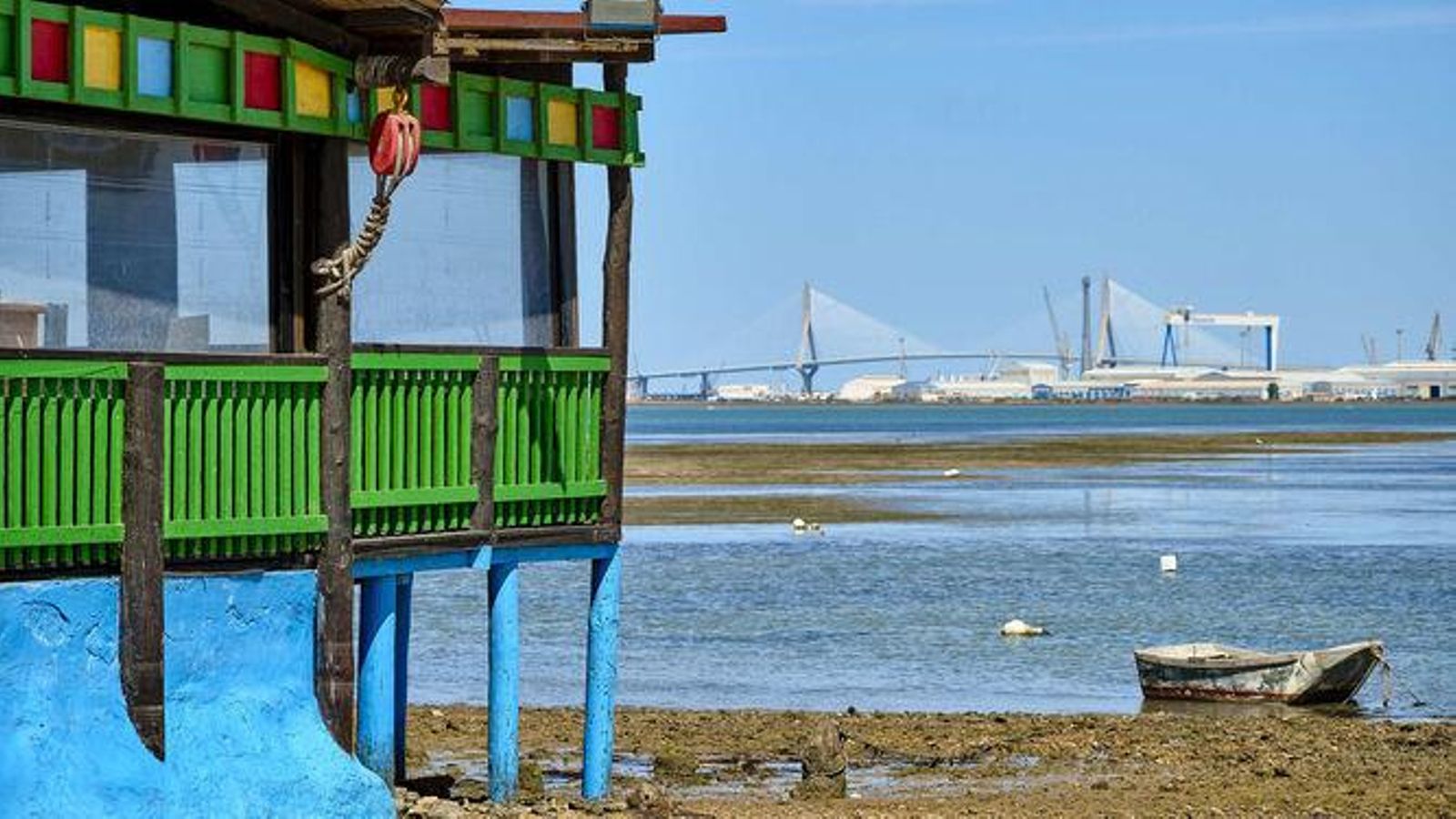 Vistas desde la playa de la Casería