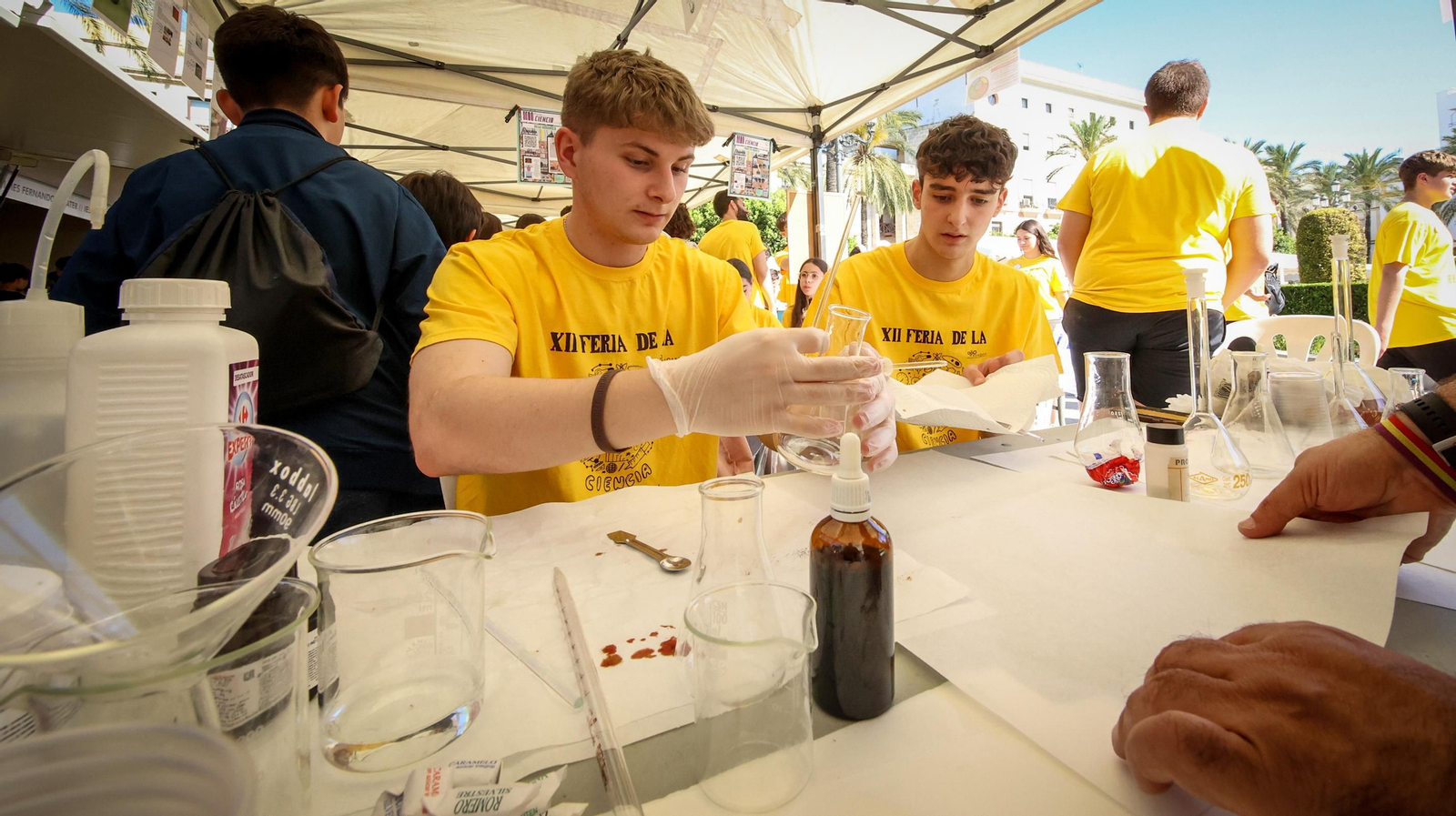 La Feria de la Ciencia de Jerez en imágenes