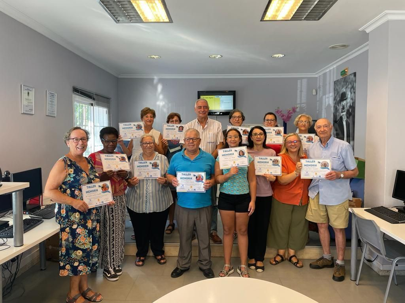 Clausura de uno de los talleres de Alternativas en 2022.