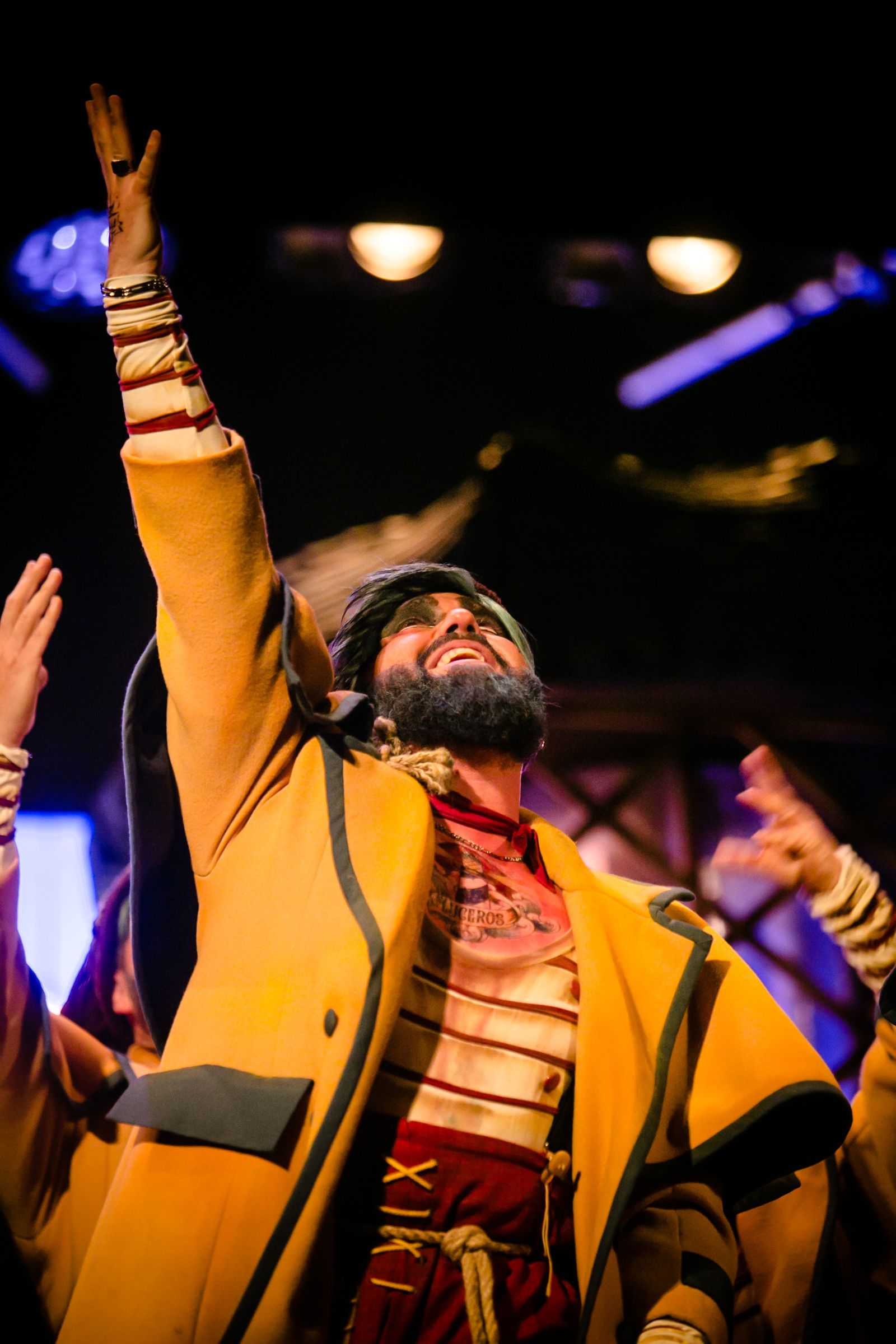 Comparsa "Los luceros".