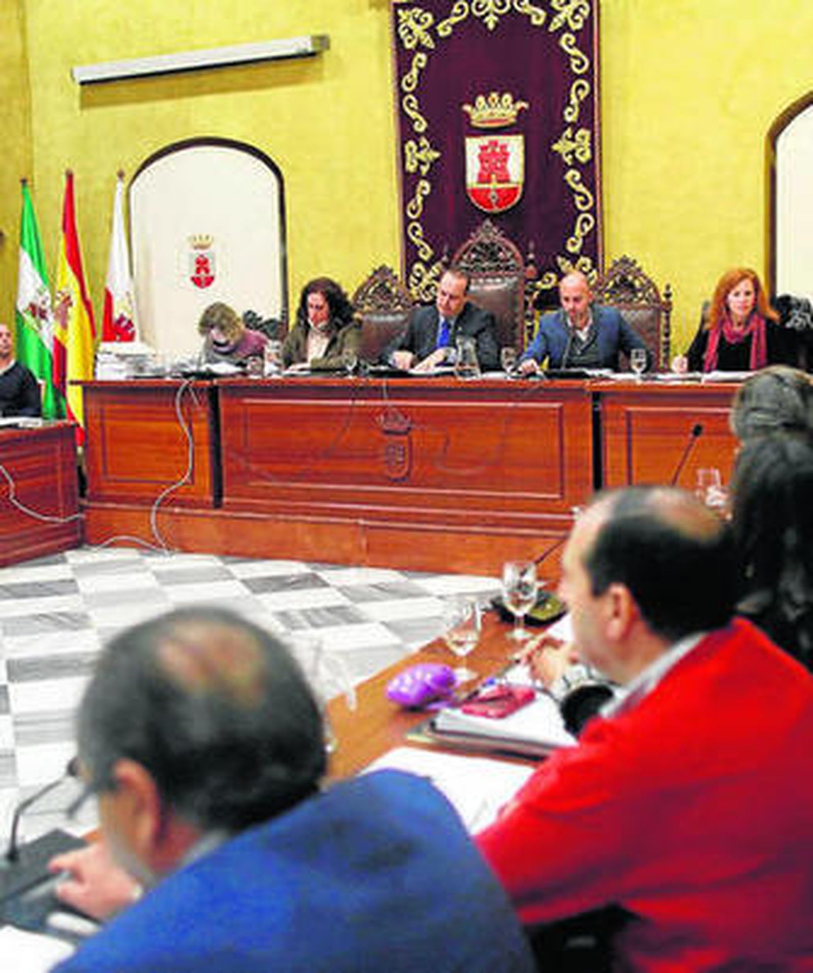 Imagen del último Pleno, del pasado jueves.