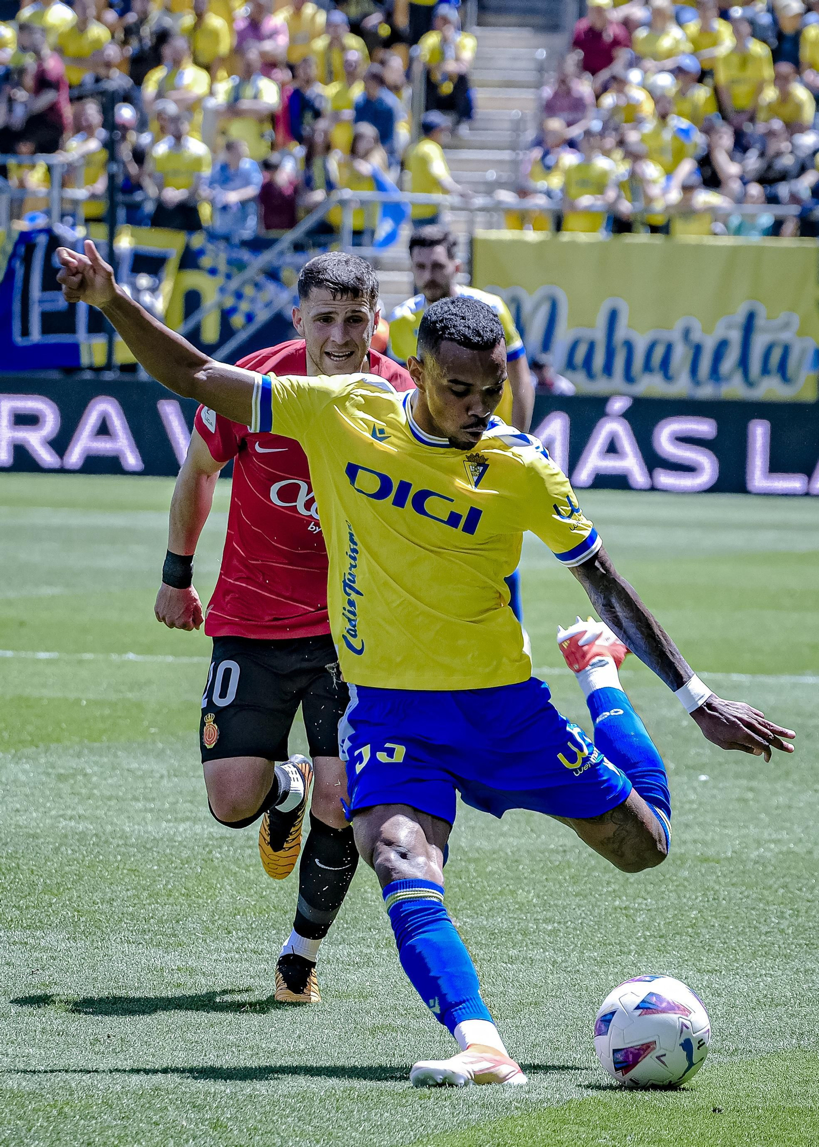Las mejores imágenes del partido Cádiz CF - RCD Mallorca
