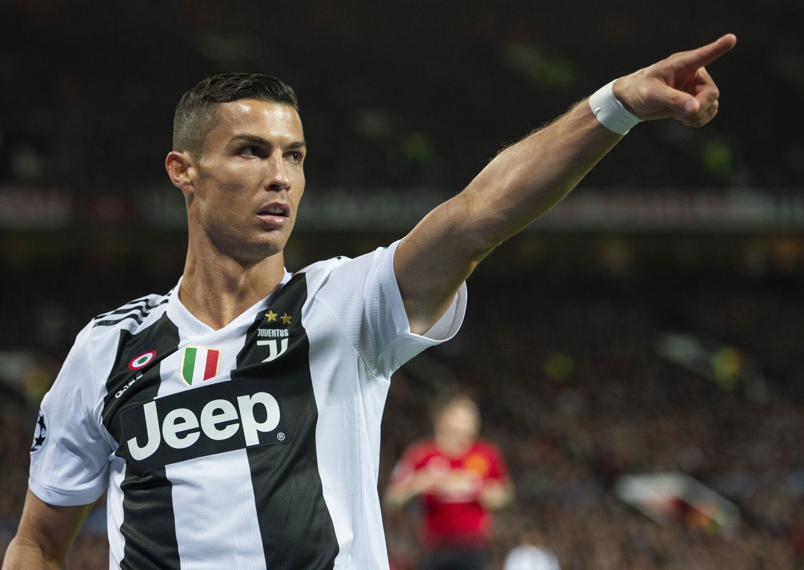 Cristiano Ronaldo, en un partido con la Juventus.
