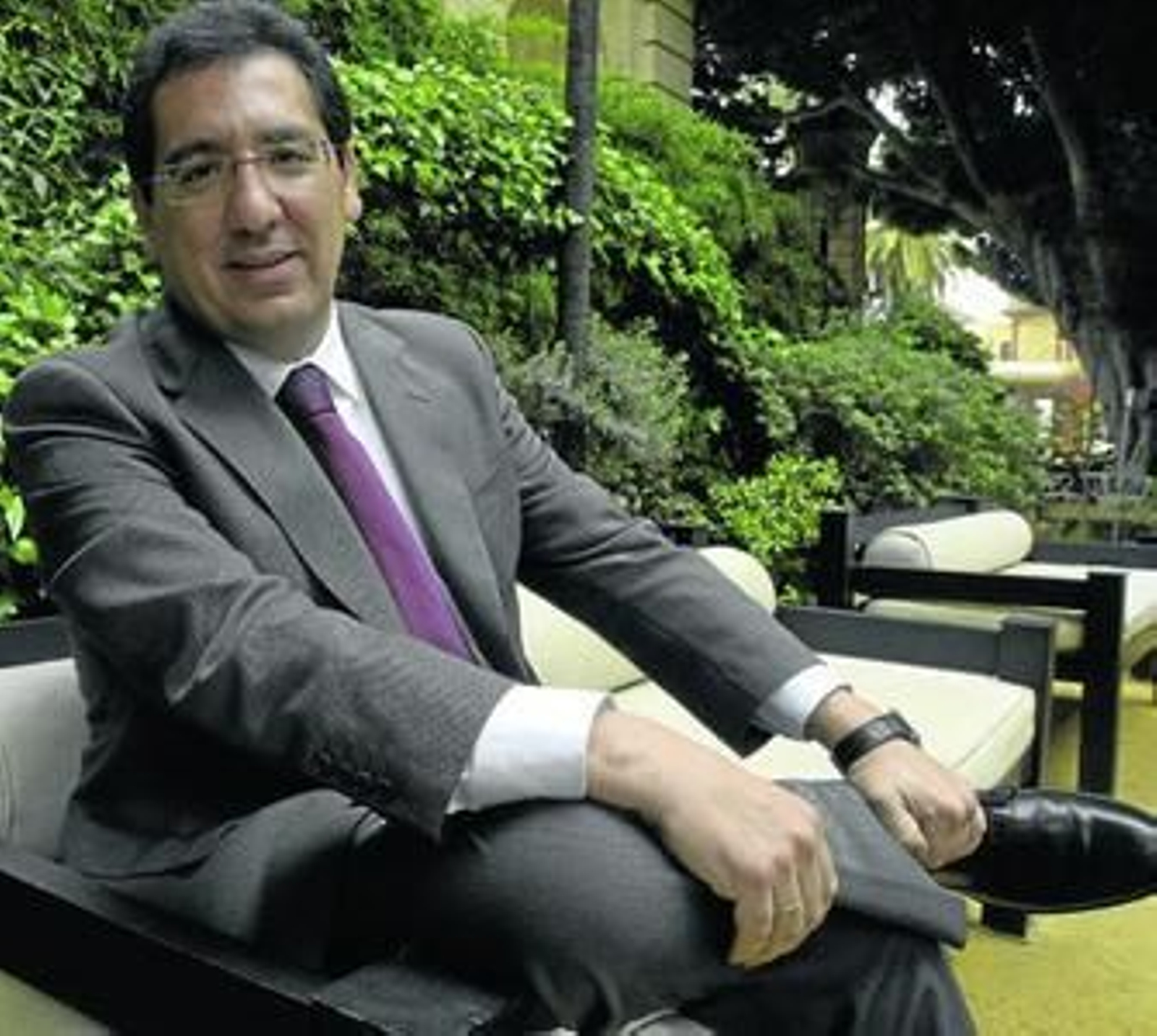 Imagen reciente de Antonio Pulido, que ayer abrió el curso en la Academia San Dionisio.