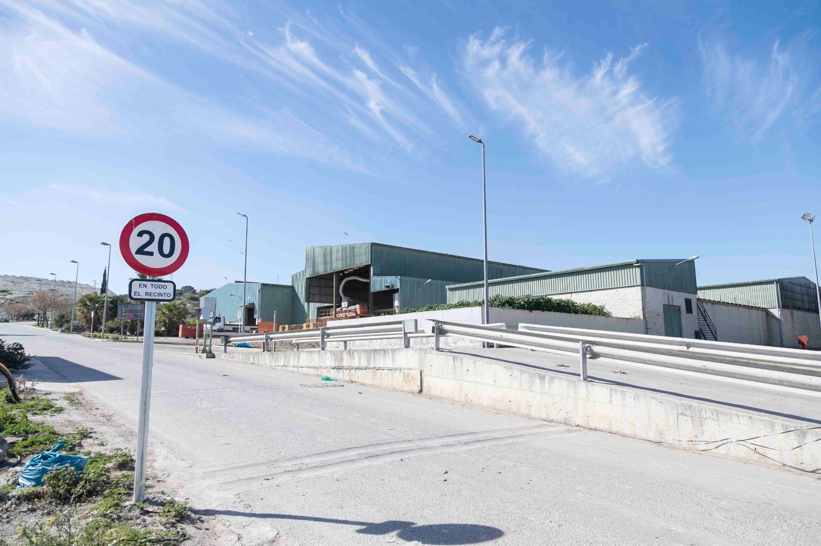 La planta del Consorcio de Medio Ambiente Estepa-Sierra Sur, en una imagen de archivo.