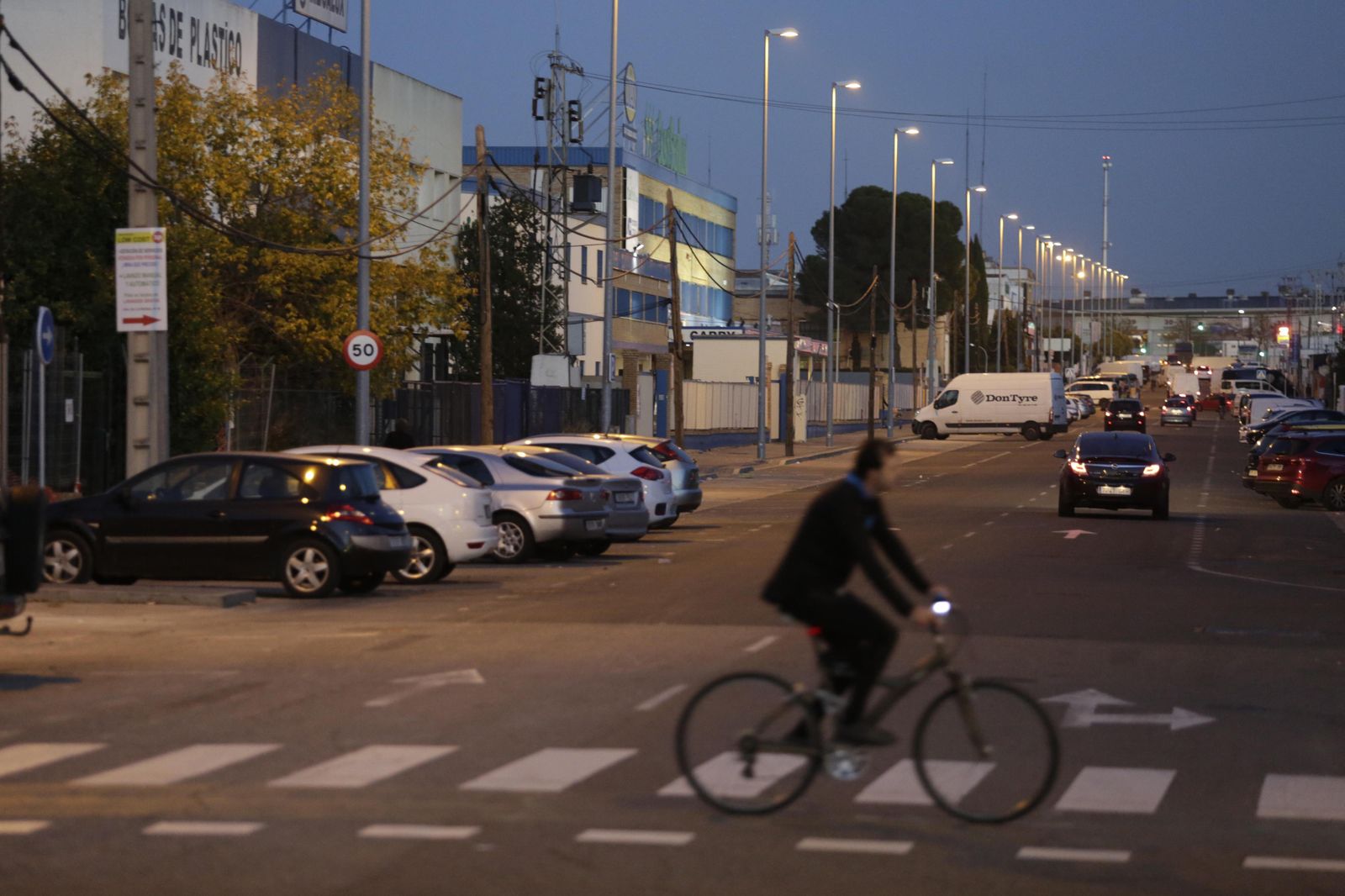 La avenida de la Prensa, donde ocurrieron los hechos.