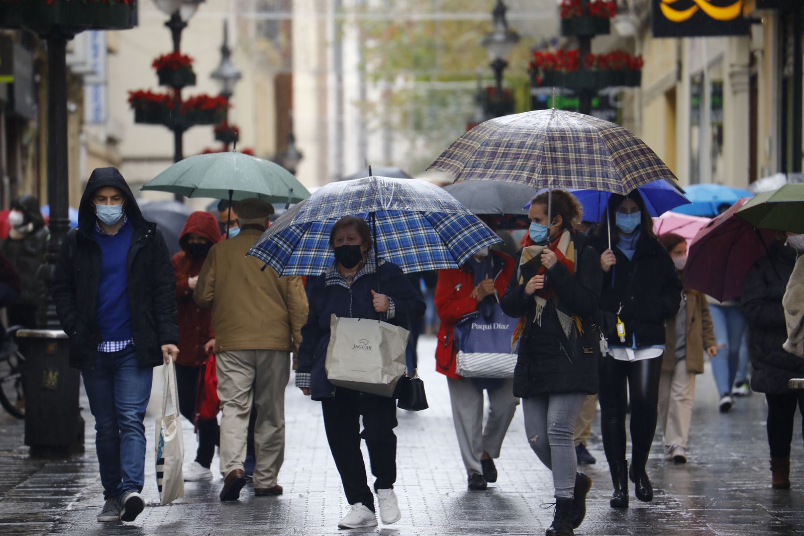 Las fotografías del paso de la borrasca Filomena por Córdoba