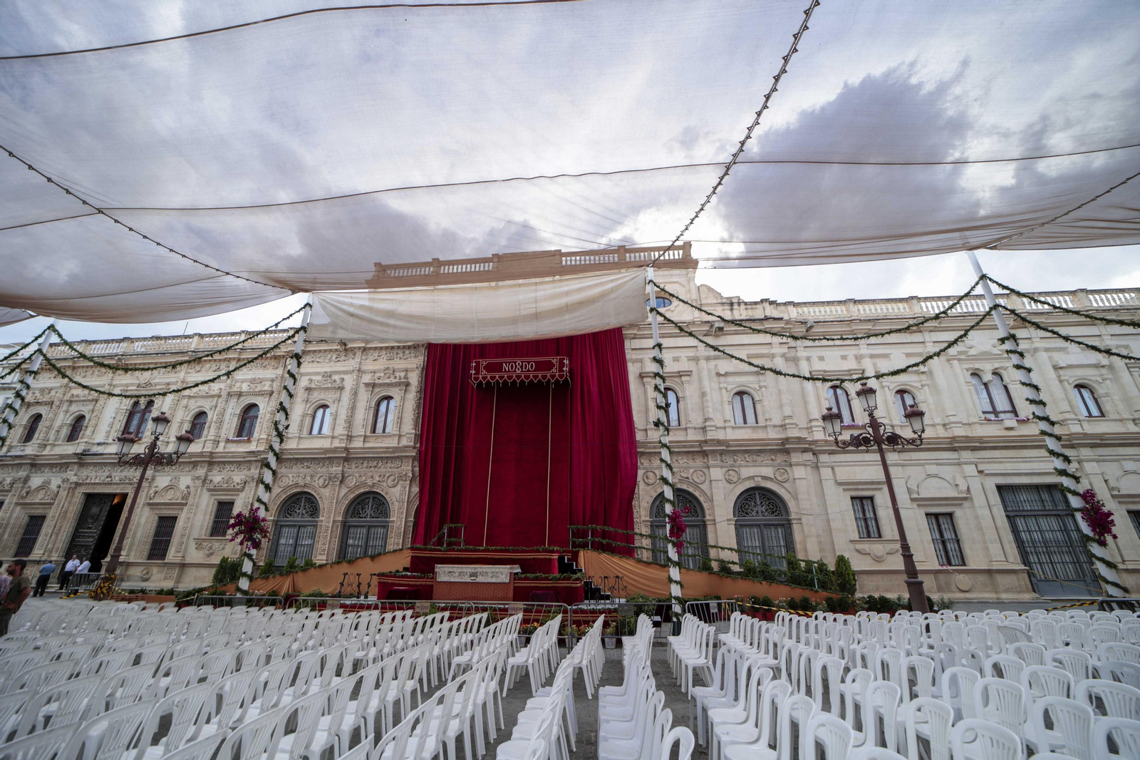 Ambiente de las vísperas del Corpus