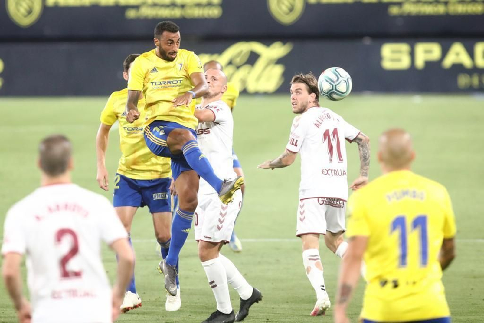 Las imágenes del Cádiz CF-Albacete