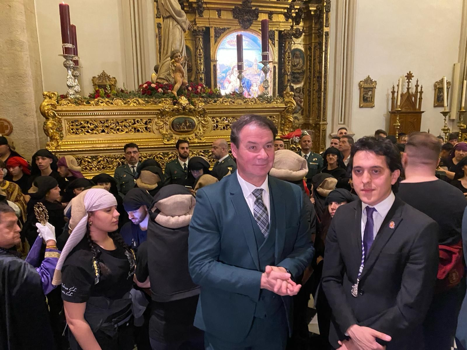 En imágenes: Primera suspensión en la tarde del Jueves Santo