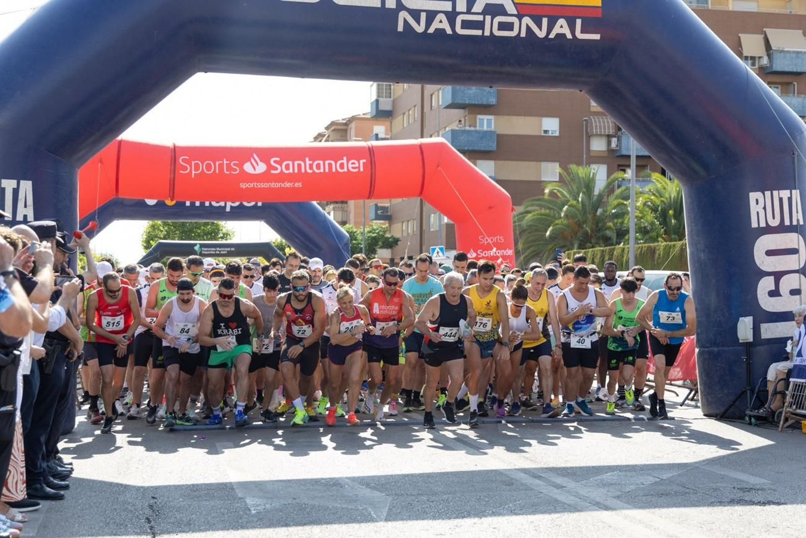 La quinta edición de la Carrera Solidaria Jaén Ruta 091 (I)