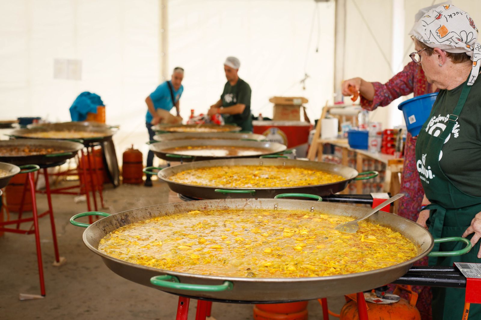Las mejores imágenes de la "Globotá" en las fallas de Almería