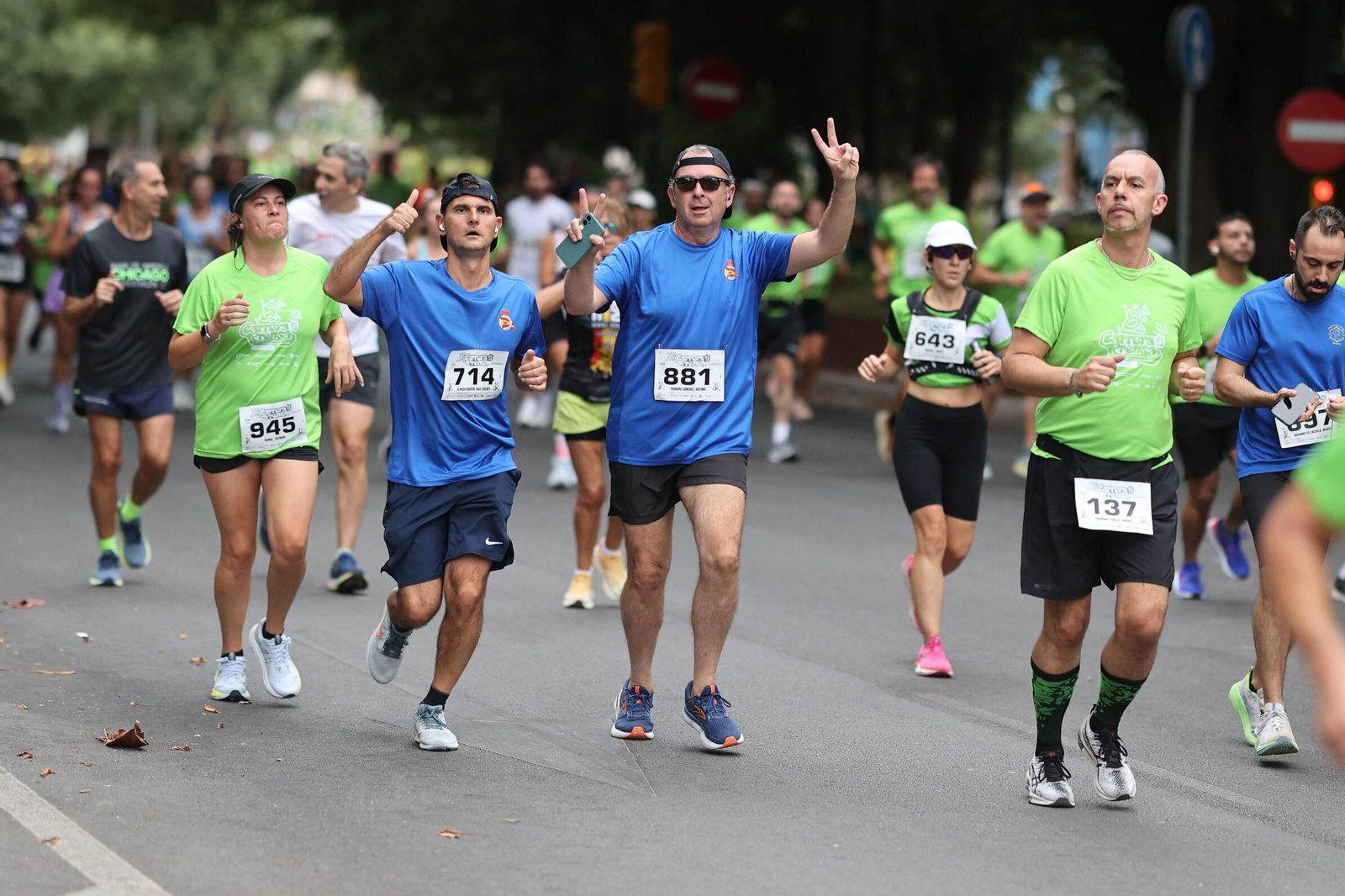 Las fotos de la VIII Carrera de la Prensa y la IV Marcha Solidaria de Málaga