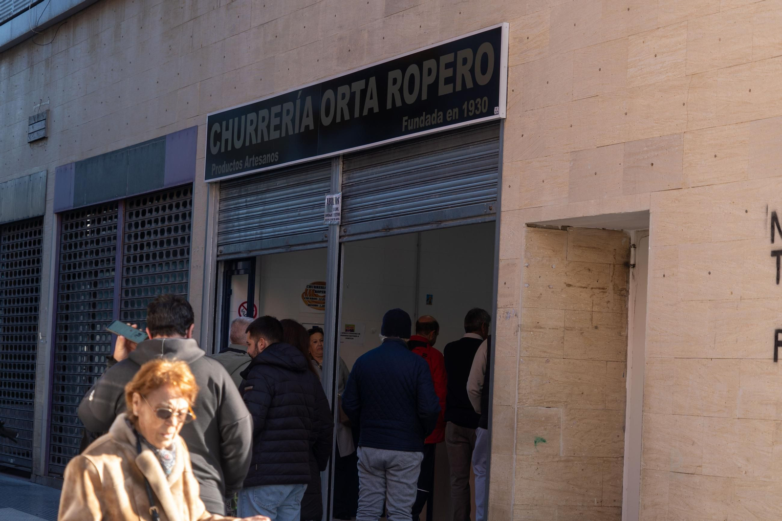 Imágenes de ambiente de Punta Umbría el 1 de enero