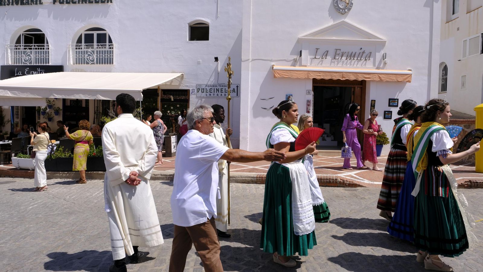 La Procesión de San Agustín en Mojácar, en imágenes