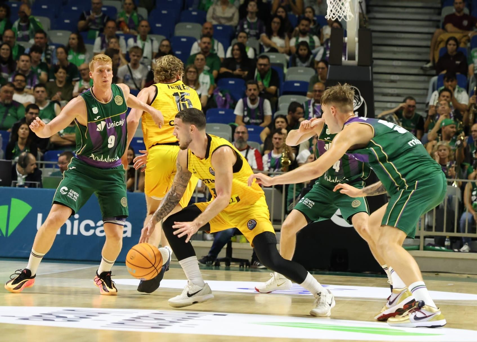 El Unicaja-Filou Oostende, en fotos