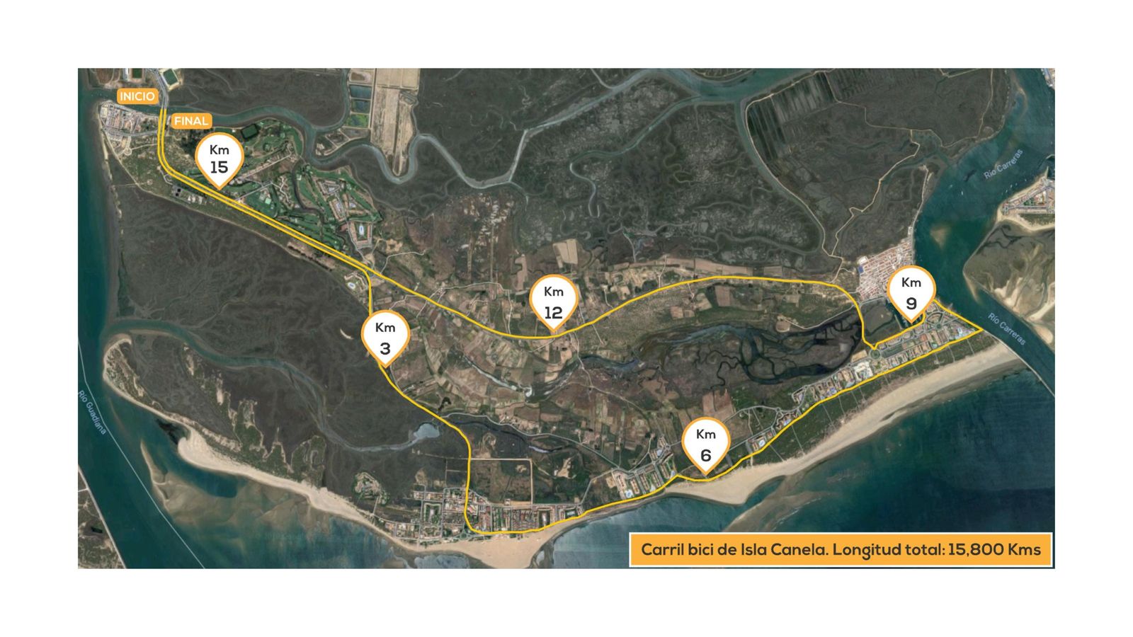 Mapa del recorrido