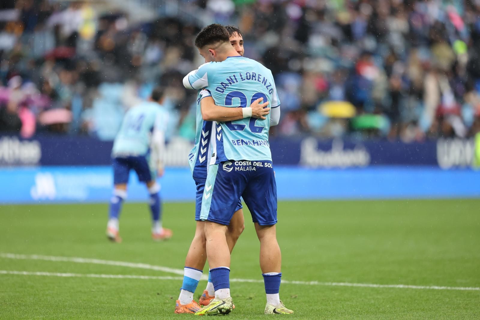 Málaga CF-Almería, en fotos