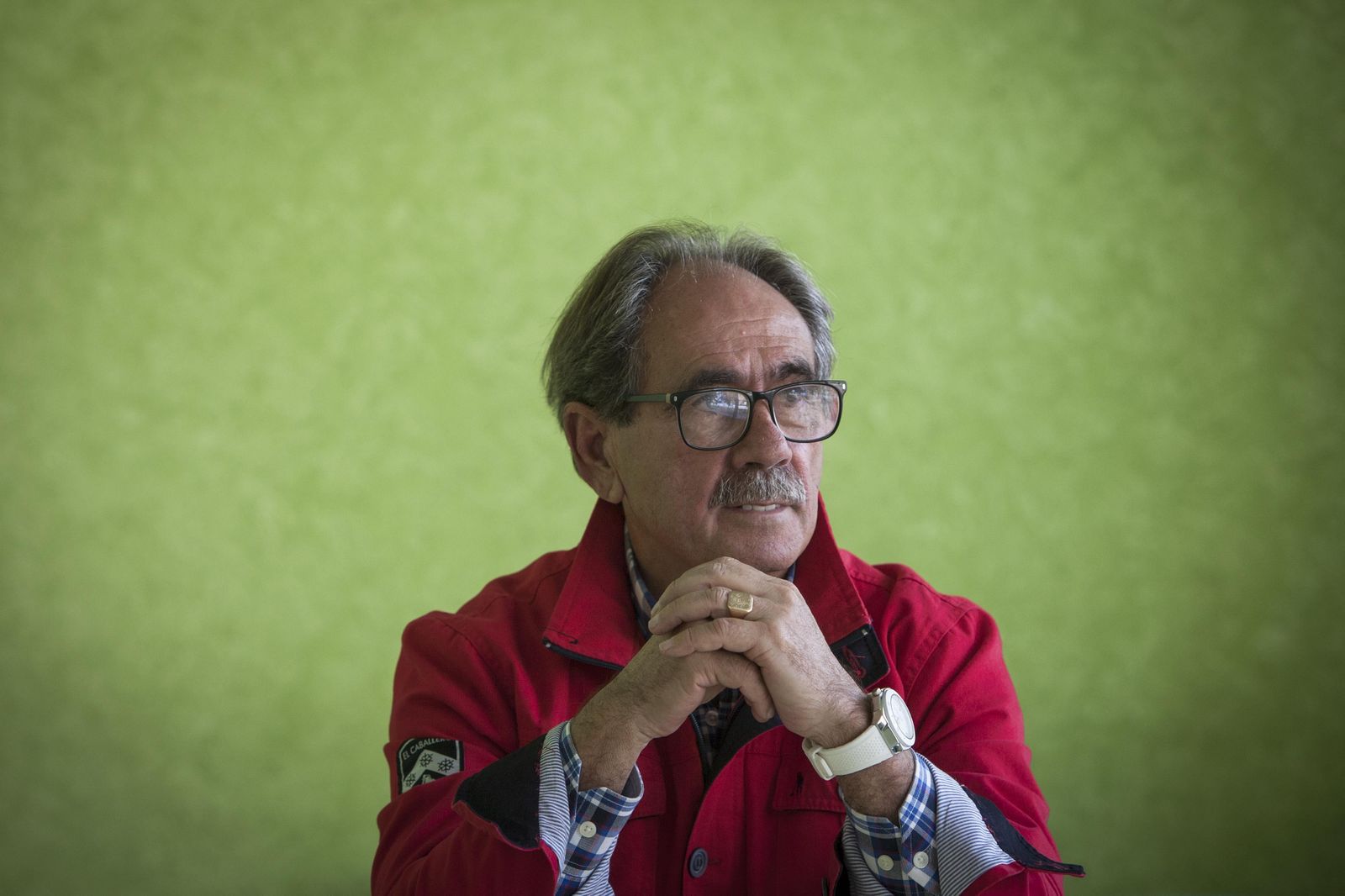 El inspector jefe Juan Carrasco, que se acaba de jubilar tras más de 40 años de servicio.