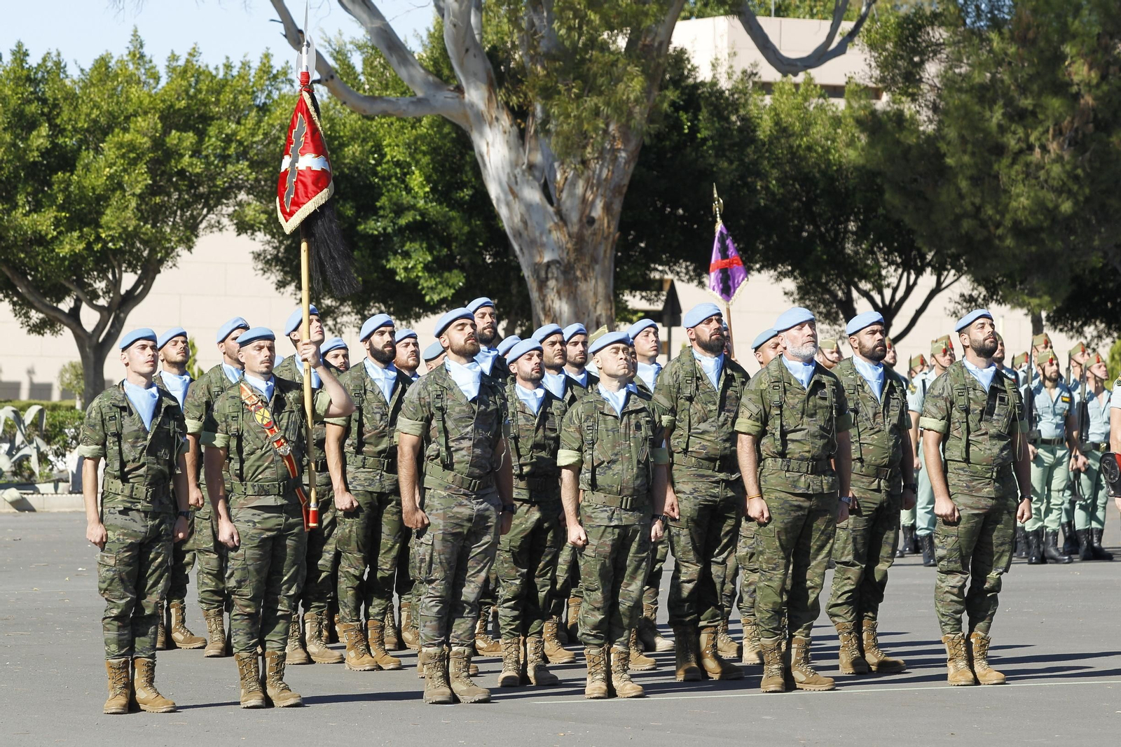 Fotogalería de la salida de La Legión hacia el Líbano