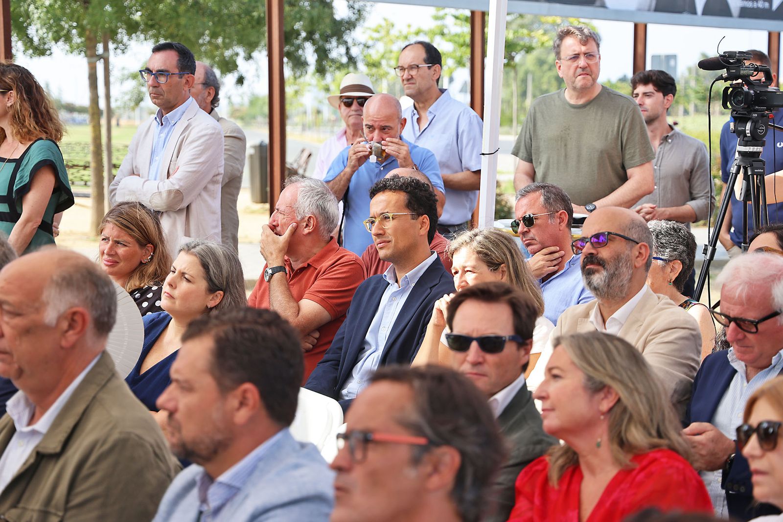 Imágenes del inicio de las obras de urbanización del Ensanche Sur