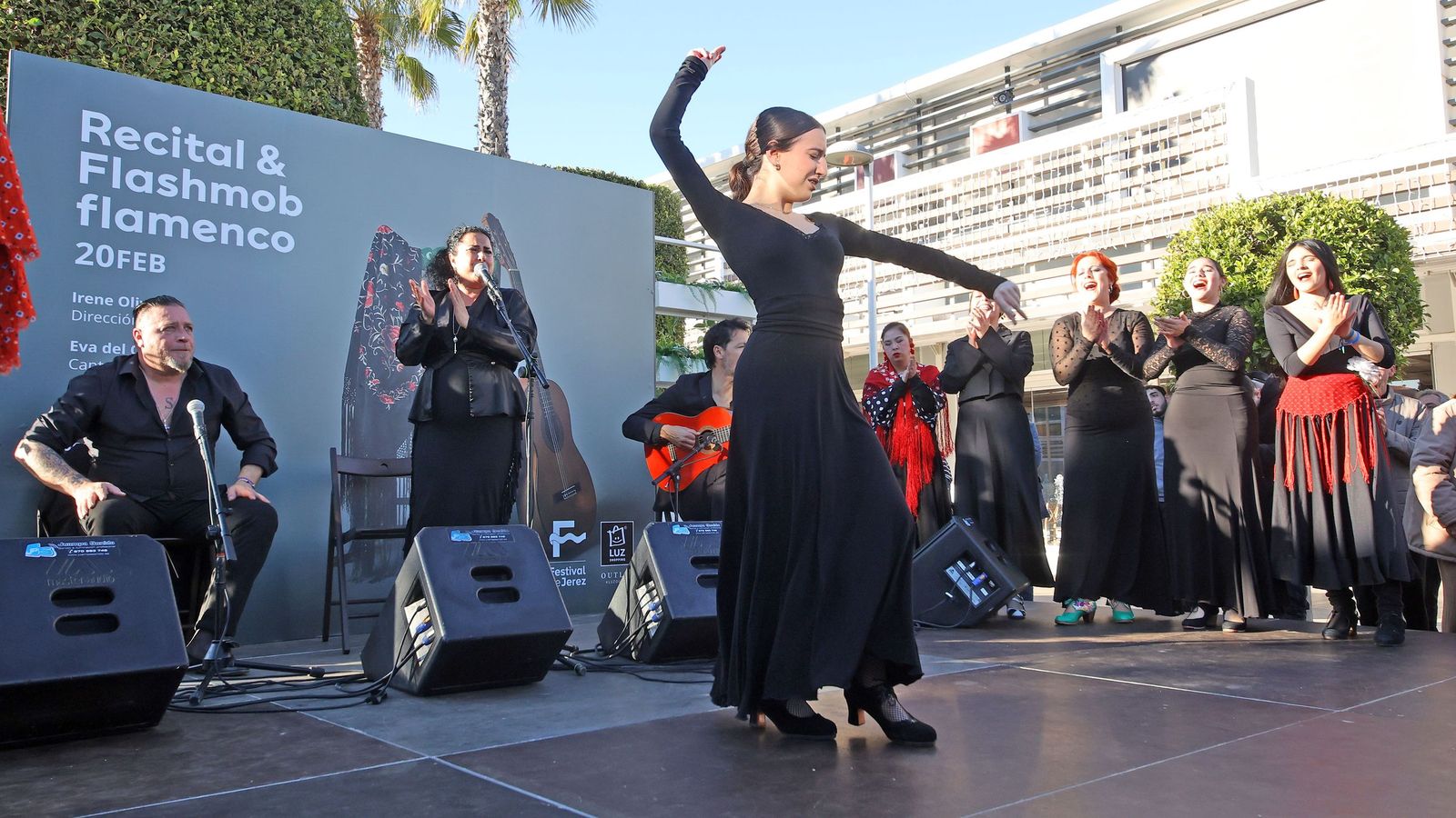 Recital y Flashmob en Luz Shopping Jerez