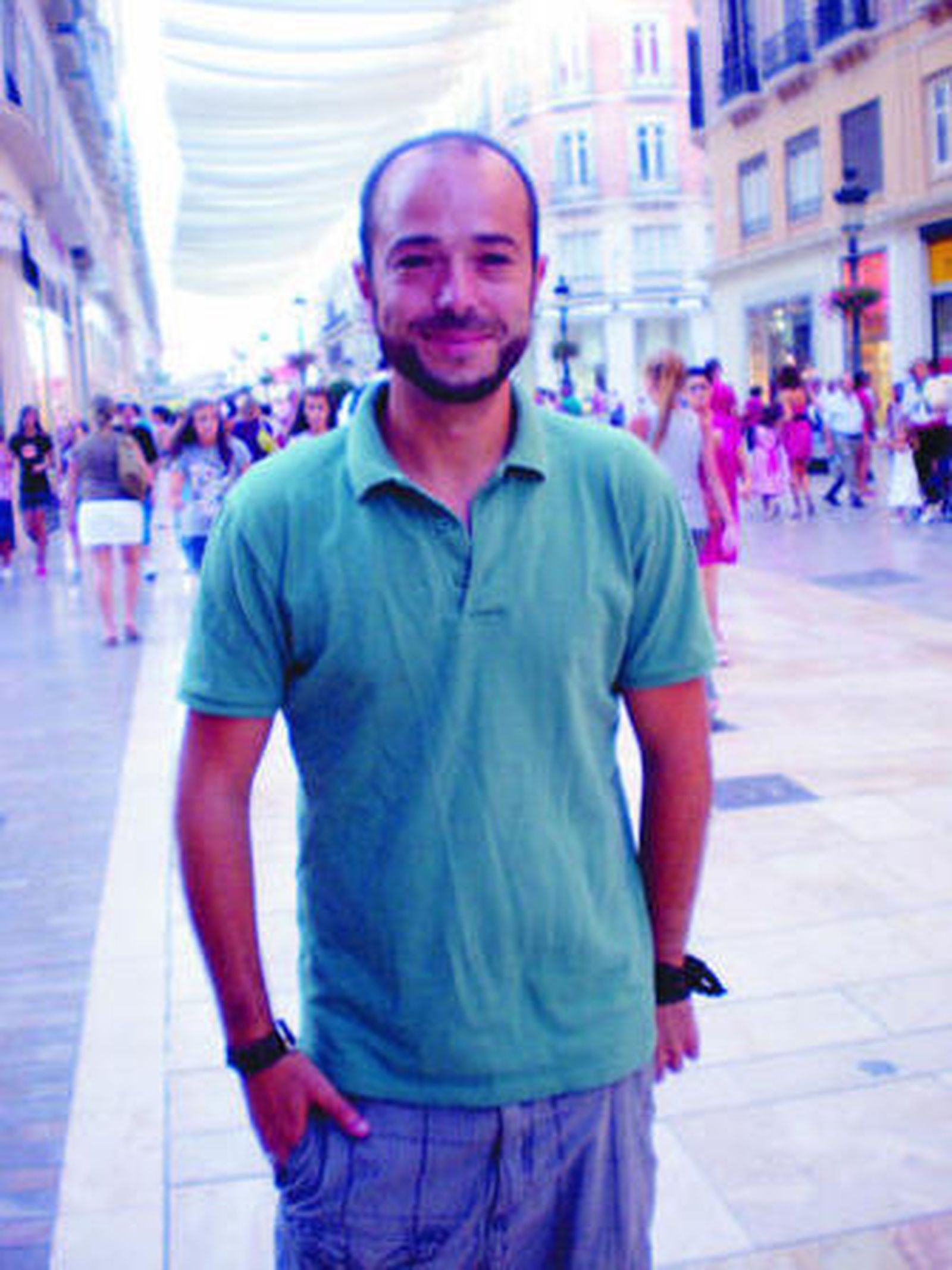 "El calor es lo menos agradable de trabajar en la calle en verano"