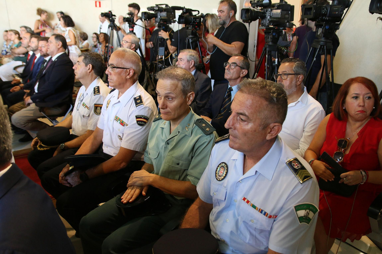 Las imágenes del homenaje a 'Los Coloraos'