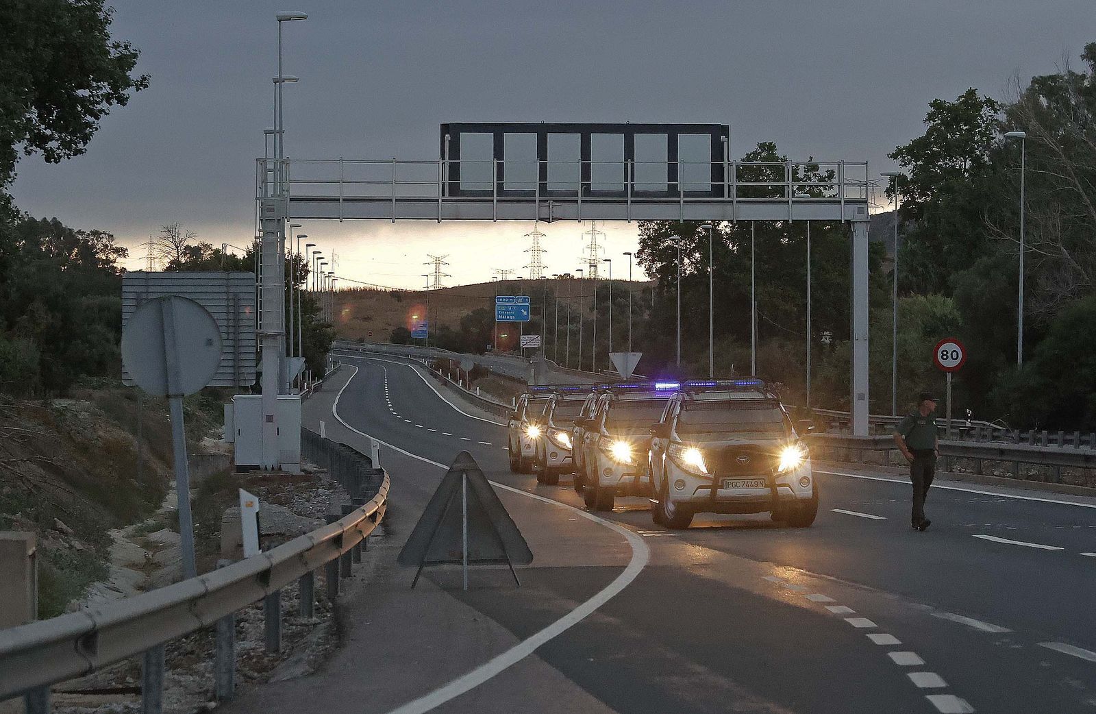 Fotos de la jornada del miércoles de la huelga del metal en el Campo de Gibraltar