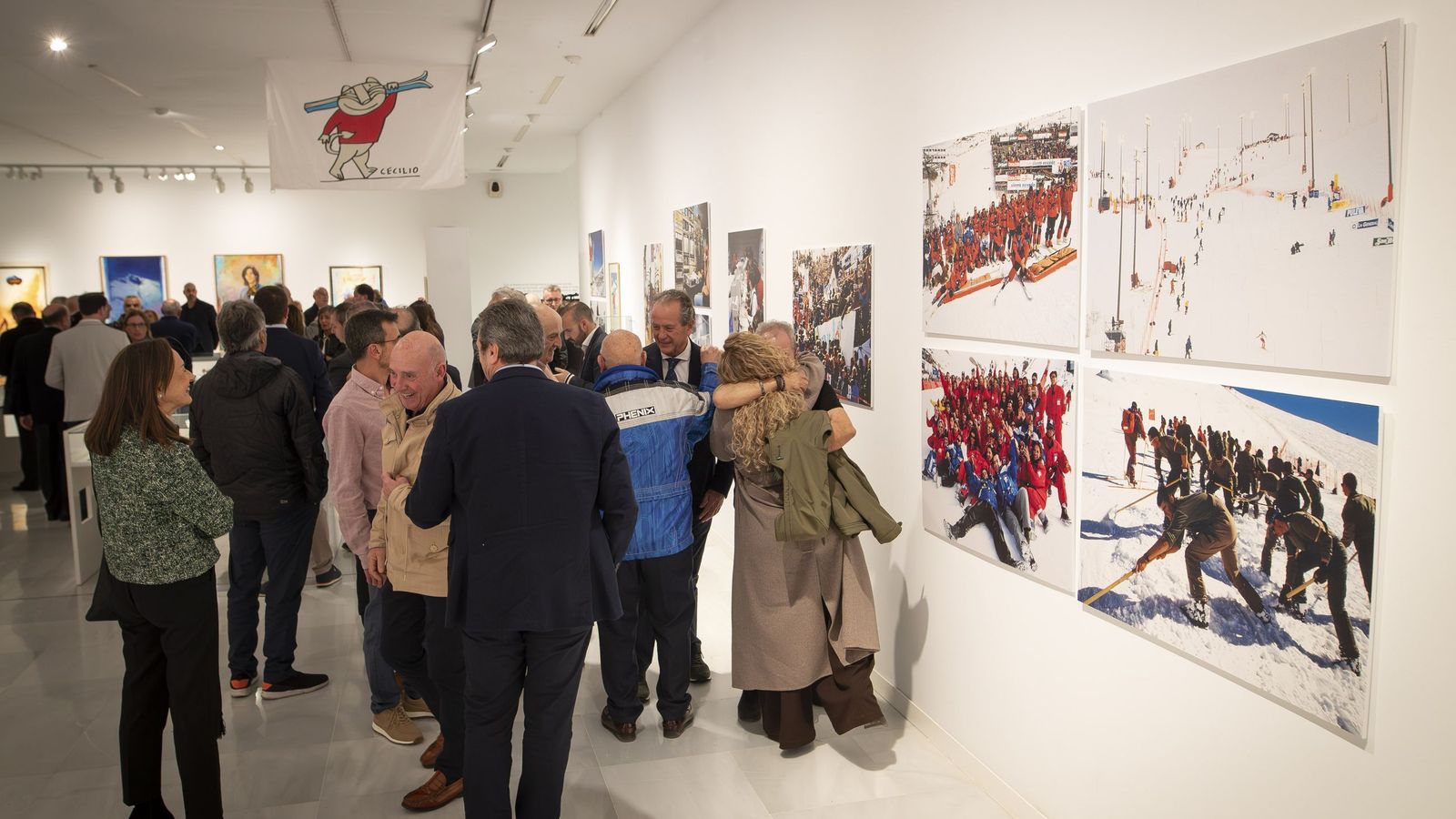 La exposición del 30 aniversario de los Campeonatos del Mundo de Esquí Alpino en Granada
