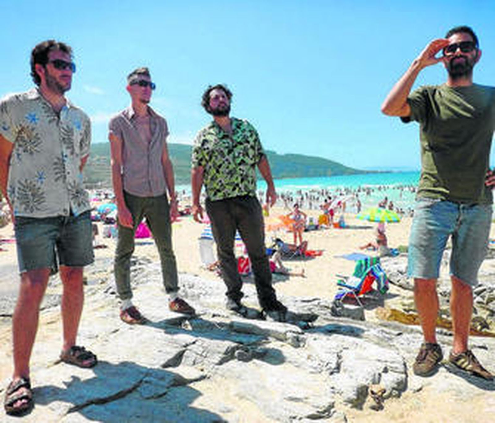 Darío del Moral, Pablo Peña, Daniel Alonso y Javier Rivera, de Pony Bravo.