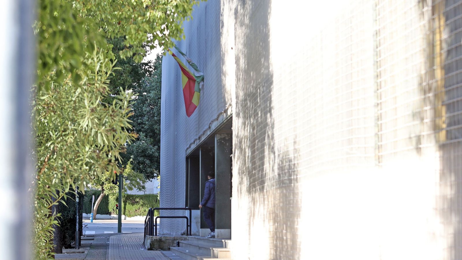 Exterior de los juzgados de la avenida Tomás García Figueras.