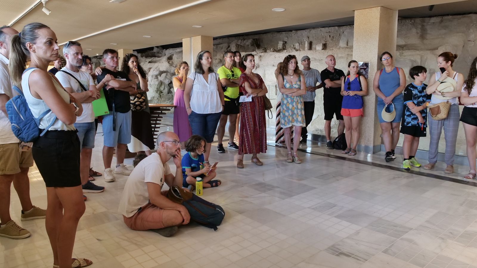 Asistentes a las jornadas de 'Un Museo en el Barrio'