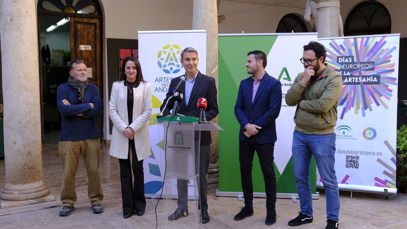 Imágenes de la inauguración de los 'Días Europeos de la Artesanía 2024'