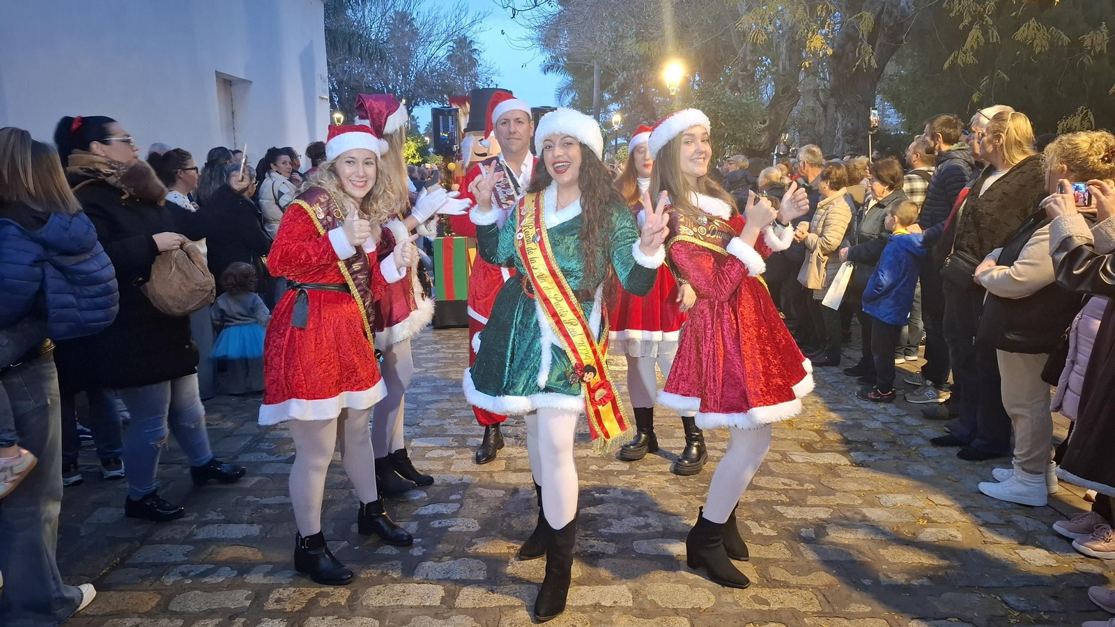 Papá Noel llegó a Puerto Real