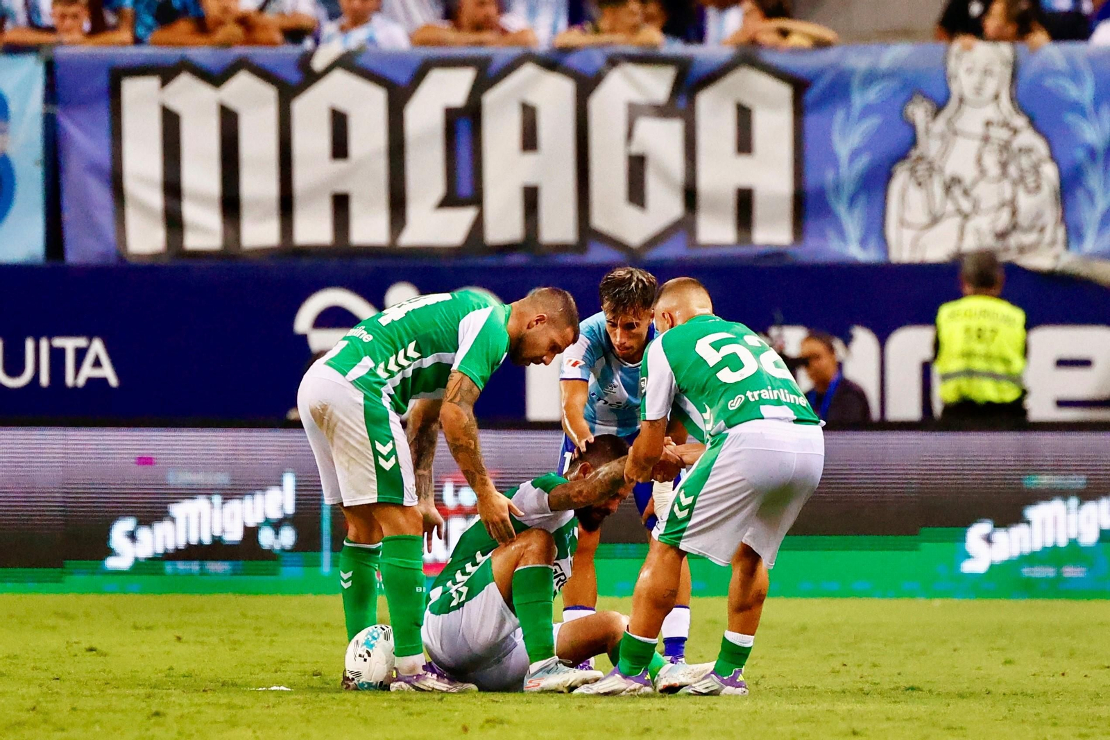 Las mejores fotos del Málaga-Betis