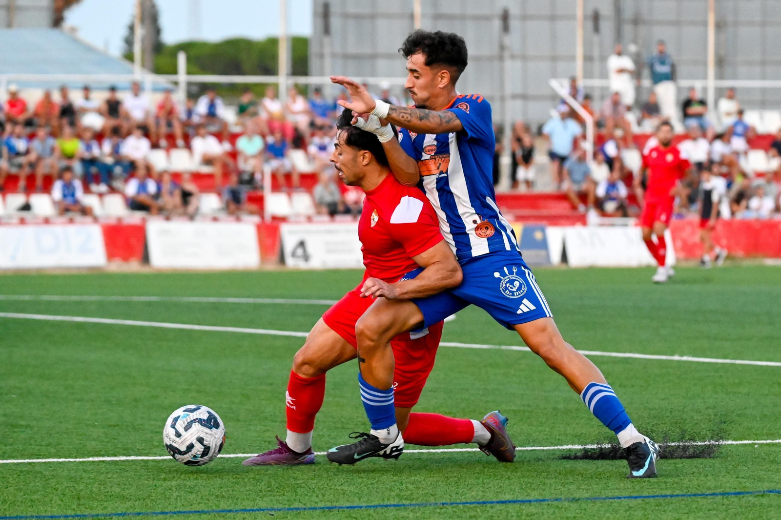 Imágenes del Racing-Xerez CD del XLIX Trofeo Ciudad de El Puerto