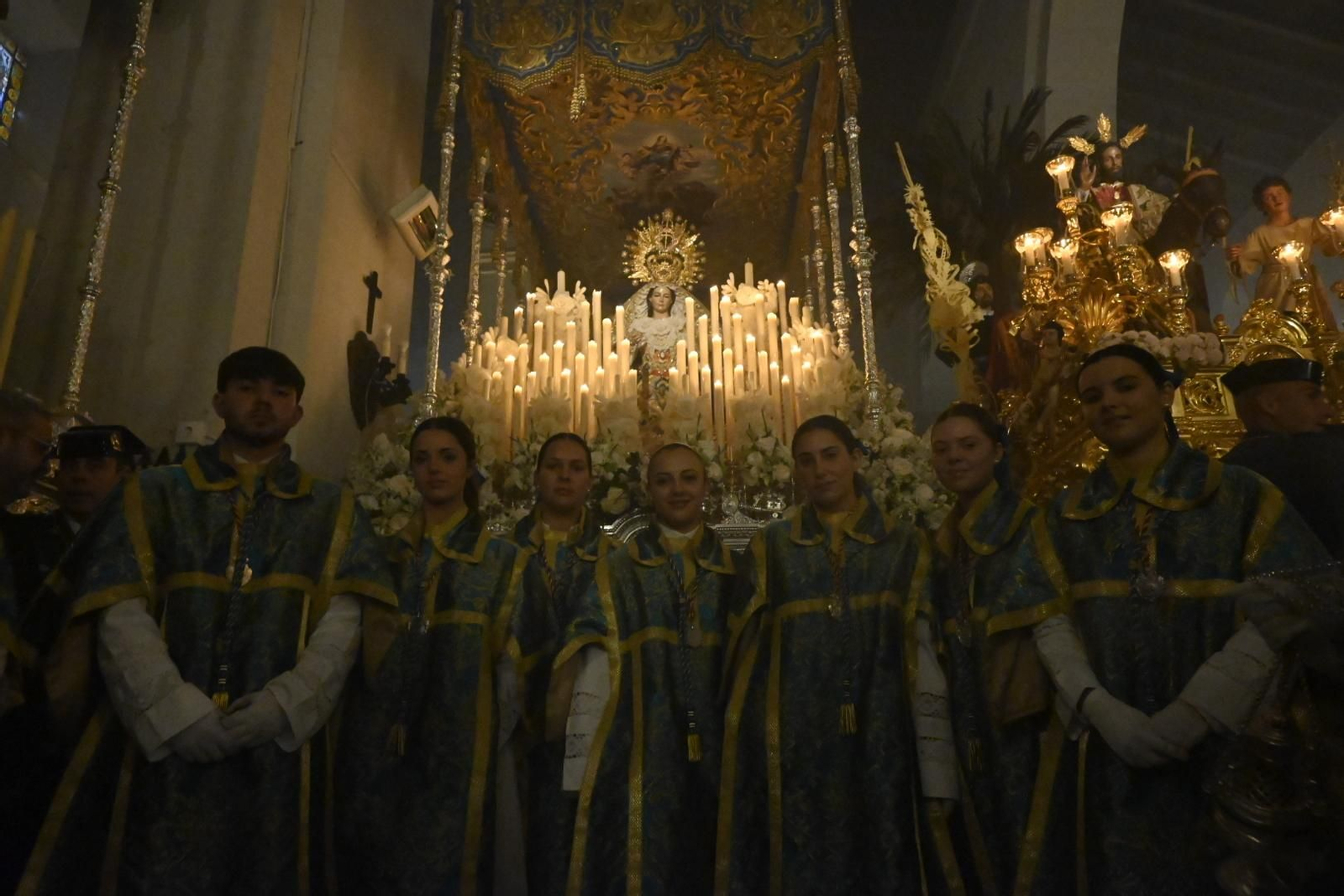 Las mejores imagenes del Domingo de Ramosen Huelva: Hermandad de la Borriquita