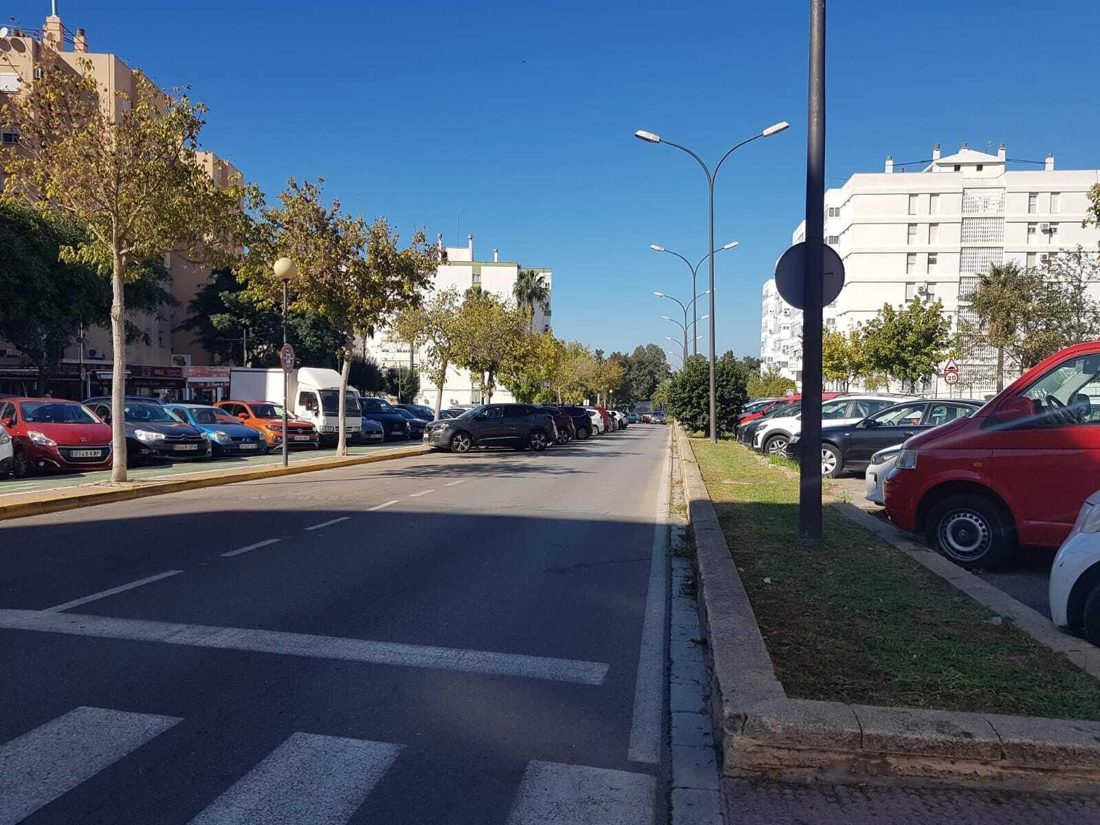 Zona donde tuvo lugar el atropello mortal de San Fernando.