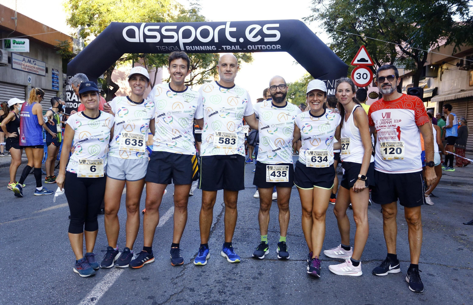 Las fotos de la primera carrera urbana en Málaga tras la pandemia Las fotos de la primera carrera urbana en Málaga tras la pandemia