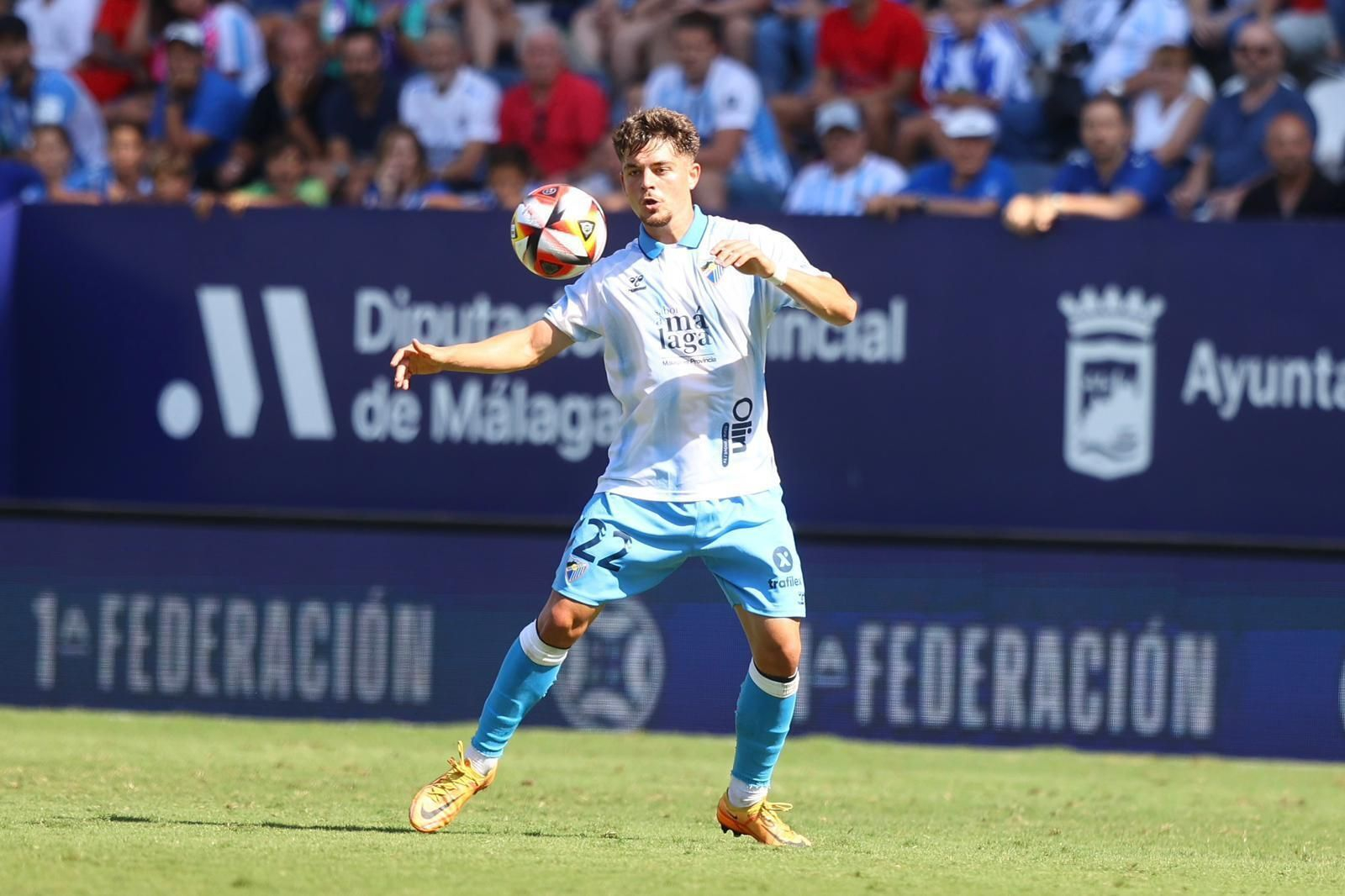 El Málaga CF-Melilla, en fotos