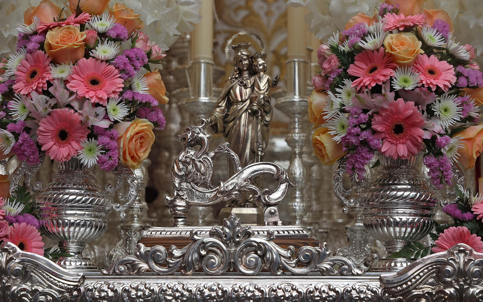 Fotos del Domingo de Ramos en Algeciras: La Borriquita y Oración en el Huerto