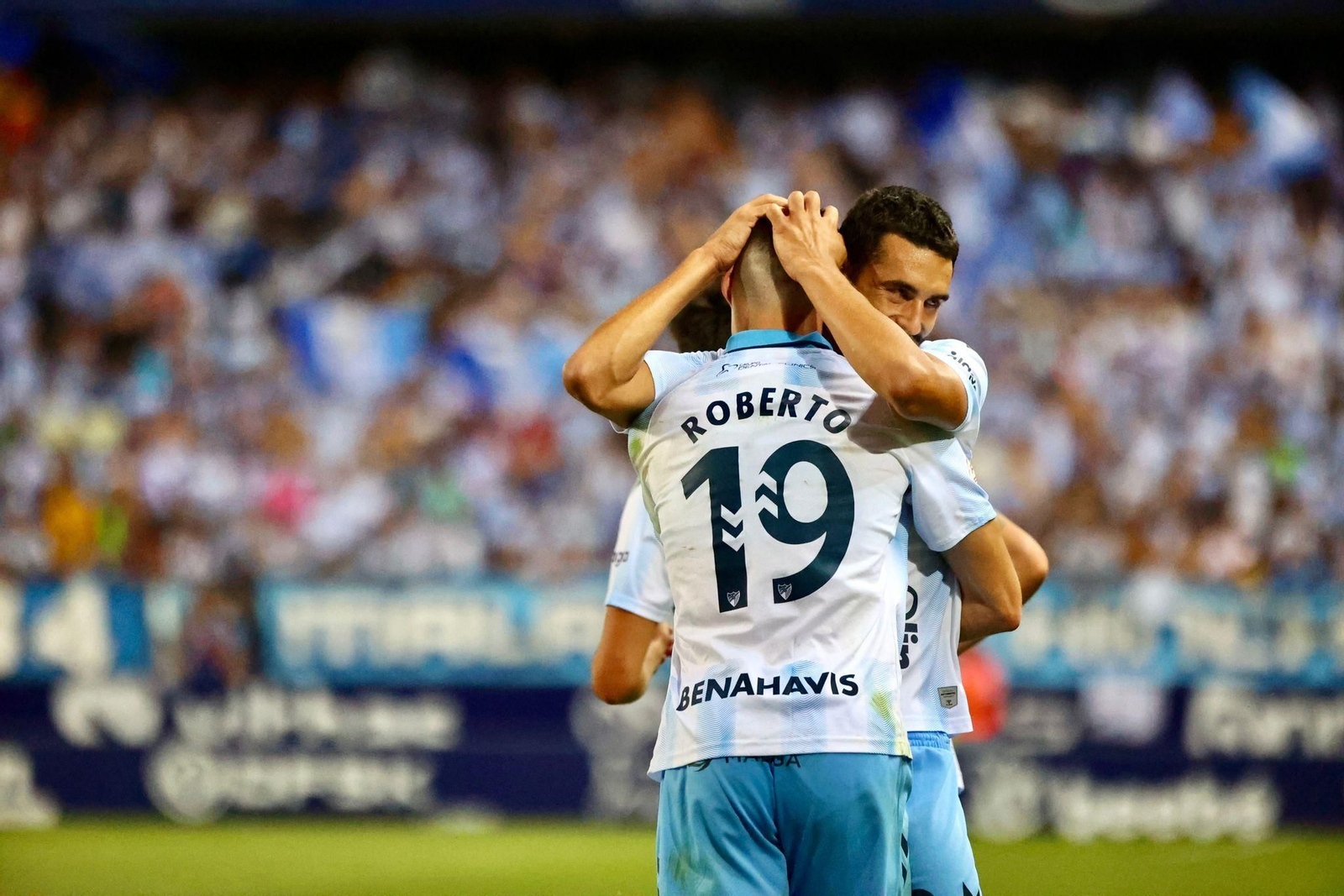 El Málaga CF-Nàstic, en fotos