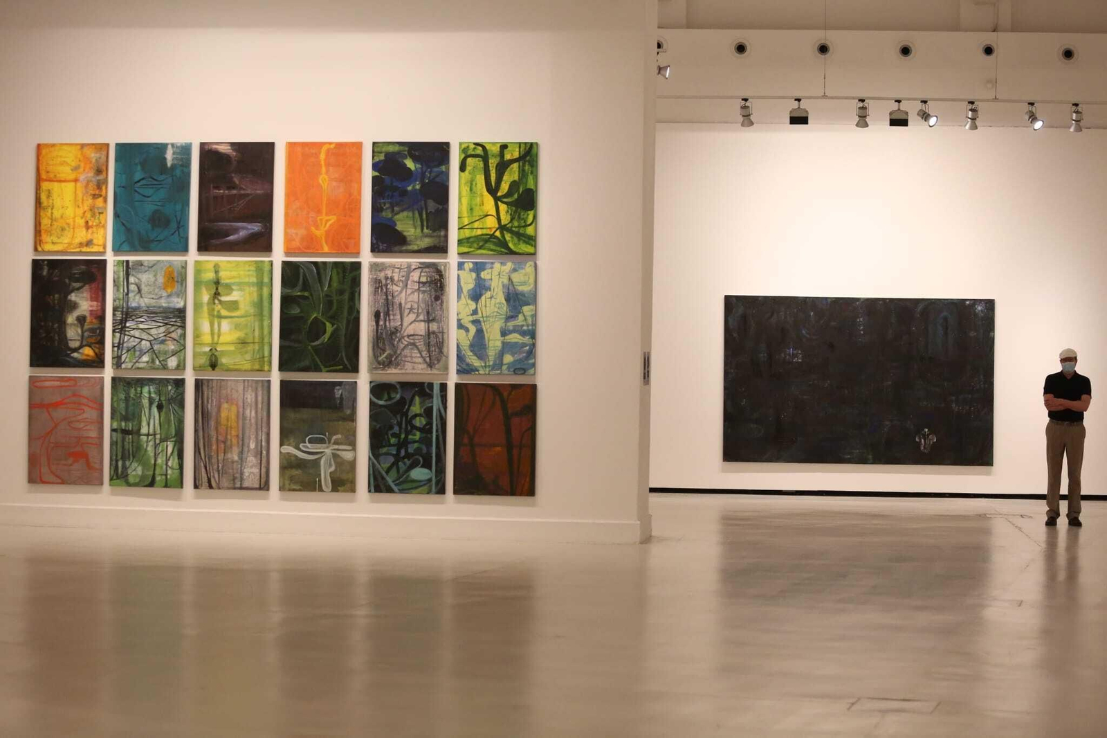 La exposición de Juan F. Lacomba en el CAC Málaga, en fotos