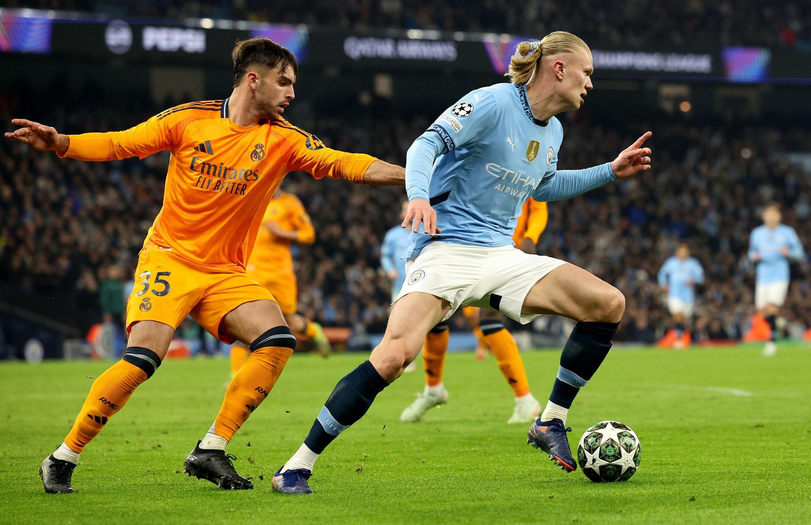 Las fotos del Manchester City - Real Madrid